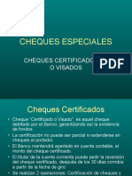 Cheques Especiales - Pps