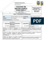 GUIA DE REFUERZO SEMANAL - PLAN DE EMERGENCIA - Mec. Arranque de Viruta