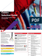 Cables Selection Guide: View Our Extensive Range of Cables and Accessories