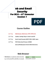 Web and Email Security Session 1 PDF