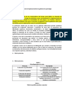 Propuesta de Implementación de Gabinete de Psicología (Comentarios Paul)