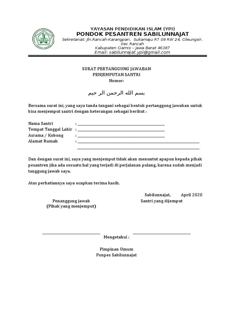 Download 63+ Contoh Surat Surat Izin Sekolah Pulang Kampung Gratis