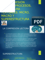 Sesion 5 COMPRESION LECTORA Micro Macro y Superestructura