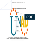Unit 1, 2 and 3: Task 5 - Technological Component: Julián Ricardo Mahecha Dueñas