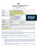 Data Structures CS 202 - CourseOutline PDF