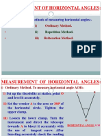 Theodolite Angle Measurement