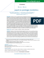 DD Papel en Patología Trombótica