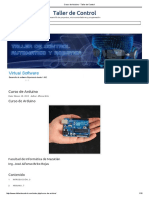 Curso de Arduino - Taller de Control PDF