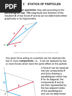 Chapter 2 Statics of Particles