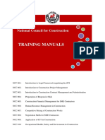Training Manual Cover