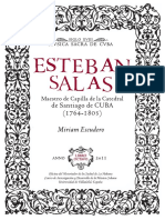 Esteban Salas Maestro de Capilla de La C PDF