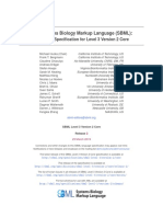 SBML Level 3 Version 2 Release 2 Core PDF