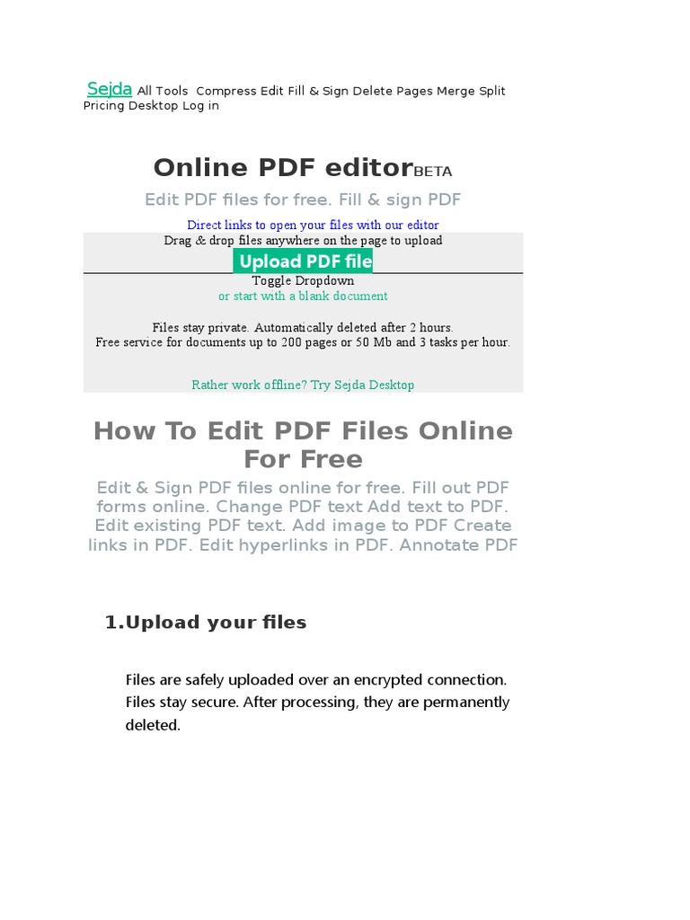 Free Online Document Creator - Create & edit documents online