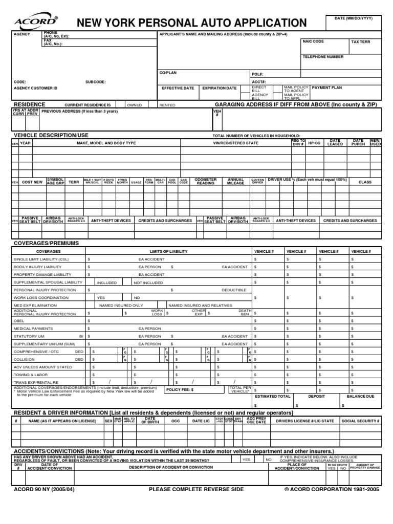 Auto Insurance | PDF