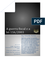 A Guerra Fiscal e A LC 116