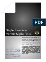 Sigilo Bancário Versus Sigilo Fiscal - Autoria Procurador Da Republica PDF