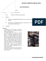 Manipular La Maquina de Soldar Electrica - Clase 1 PDF