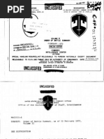 Enemy Order of Battle Summary, Vietnam, Feb 1972