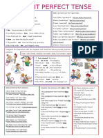 Present Perfect Tense Workshop