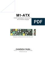 M1-ATX User Guide Installation