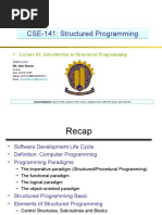 L02 - Introduction To C