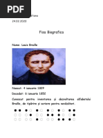 Fisa Biografica Braille