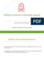 Clase 10. Delito Contra La Libertad Sexual PDF