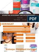 Kosmetika Deodorant Dan Antiperspirant - Anjali Widhiyani - A 171 064 - RPB