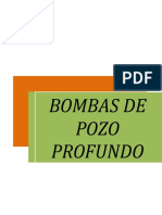 Bombas de Pozo Profundo 2016