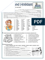 Travel&holidays Vocabulary PDF