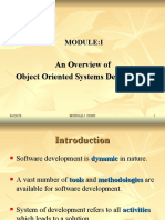 An Overview of Object Oriented Systems Development