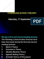 Communication Theories 2