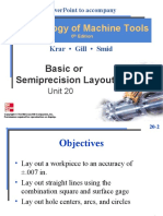 Technology of Machine Tools: Basic or Semiprecision Layout