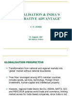 Globalisation & India'S Comparative Advantage': C. P. Joshi