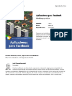 Aplicaciones para Facebook PDF