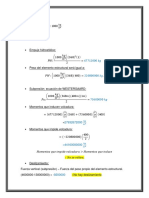 Estabilidad de estructura hidráulica con datos de peso, empuje y subpresión