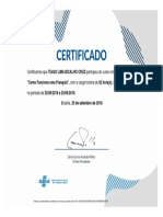 Modelo Certificado Conclusão