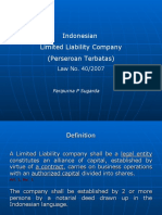 Indonesian Limited Liab Com