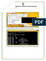 Ejercicio práctico bases de datos MySQL