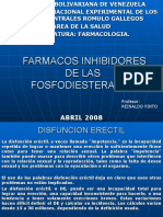 Farmacos Inhibidores de Las Fosfodiesterasas