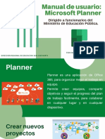 Manual Microsoft Planner Funcionarios MEP