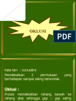 Keseimbangan Oklusi