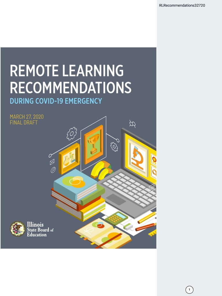 Remote Learning Tips for COVID-19 | PDF | Hygiene | Special Education