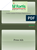 Fortis Custom Fit Knee Replacement