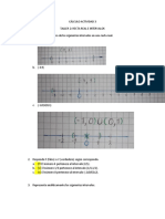 CÁLCULO ACTIVIDAD 3 Taller 2 Intervalos Recta