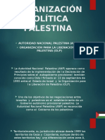 ORGANIZACIÓN POLÍTICA PALESTINA (Diapositivas)