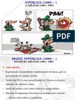 Brasil ditadura militar 1964-1985