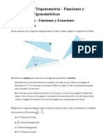 Práctico N°7 Trigonometría - Funciones y Ecuaciones Trigonométricas PDF