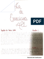 LISTA DE EXERCÍCIOS - AP1