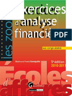 Exercice Danalyse Financiere 5 Eme Edition